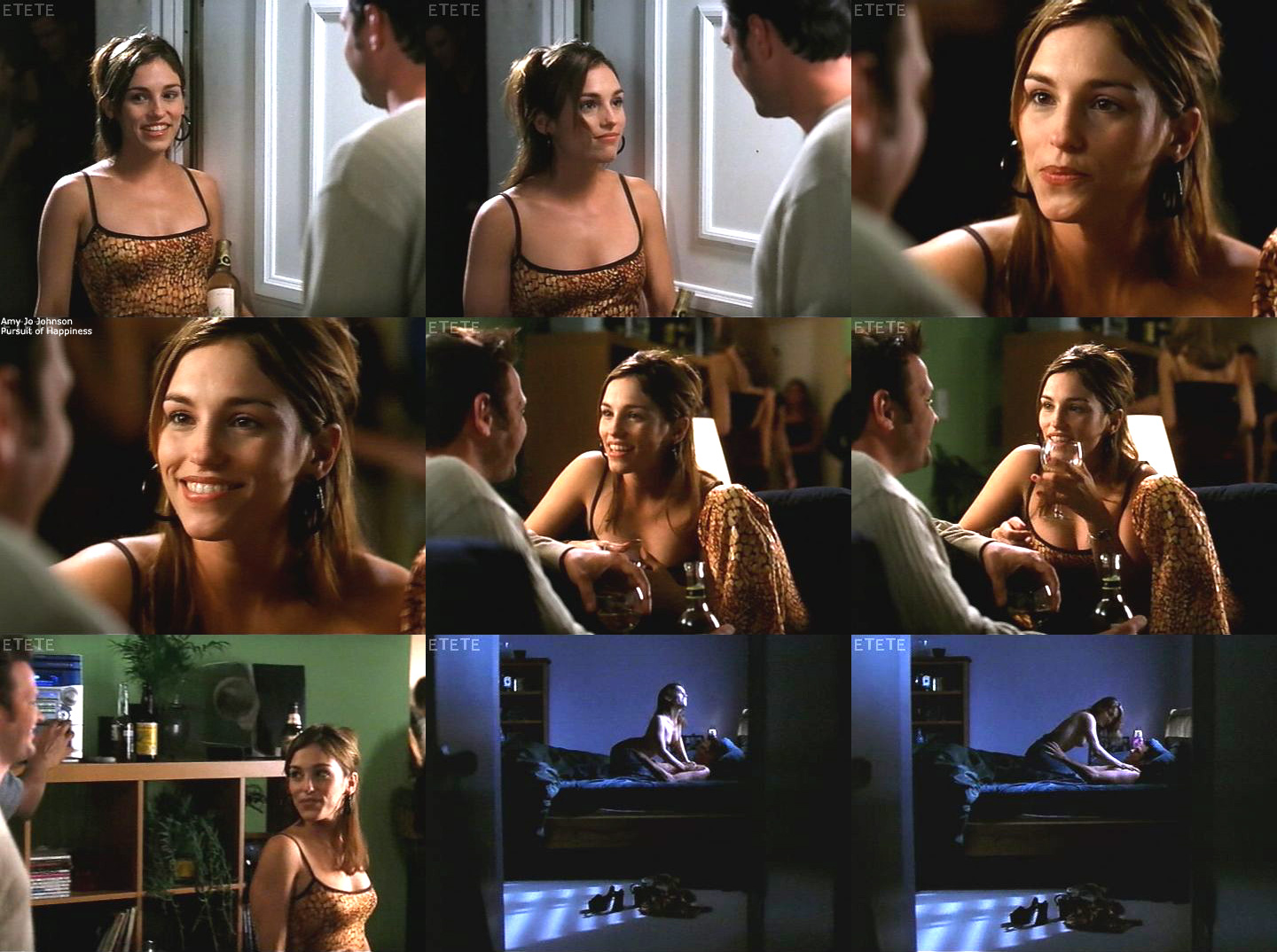 Amy jo johnson pursuit of happiness nude.